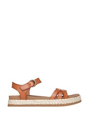 Skechers Tan Brown Stormy Kiss Sandals - Image 1 of 5