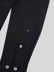 U.S. Polo Assn. Black Womens Classic Fit Poplin 100% Cotton Shirt - Image 9 of 9