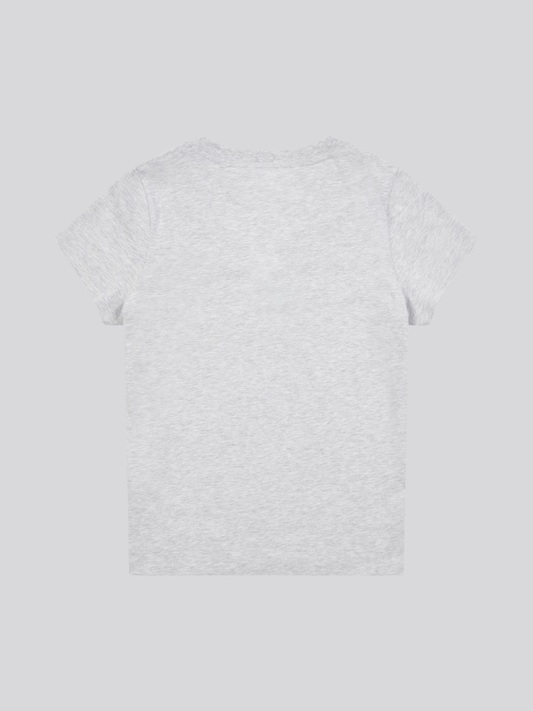 U.S. Polo Assn. Grey Womens Regular Fit V-Neck T-Shirt - Image 6 of 7