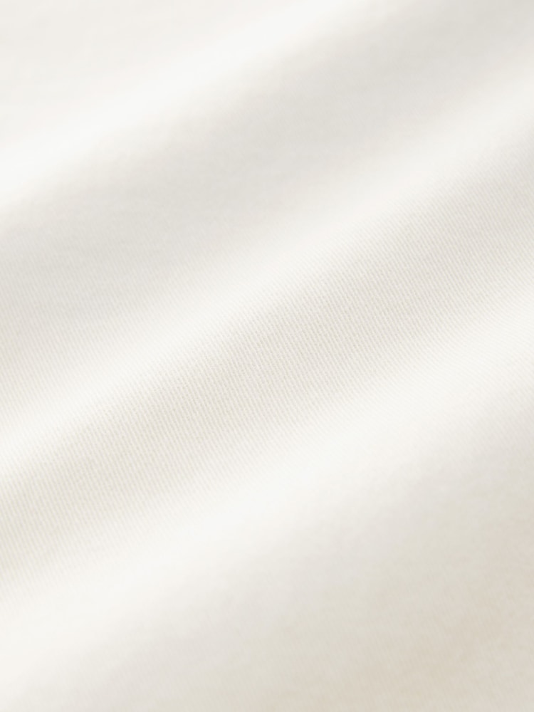 Ecru White Straight Fit Stretch Chinos Trousers - Image 9 of 9