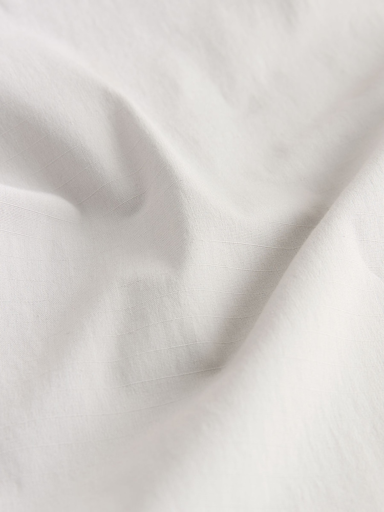 Ecru White Regular Tapered Fit Tech Stretch Utility Cargo Trousers - Image 8 of 9