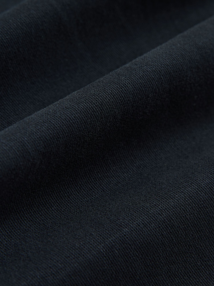 Noir - Coupe ample - Pantalon cargo stretch en coton - Image 8 of 11