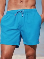 Bright Blue Essential Swim Shorts - Image 1 of 8