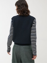 FatFace Navy Heidi 2-in-1 Tank Jersey - Image 2 of 5