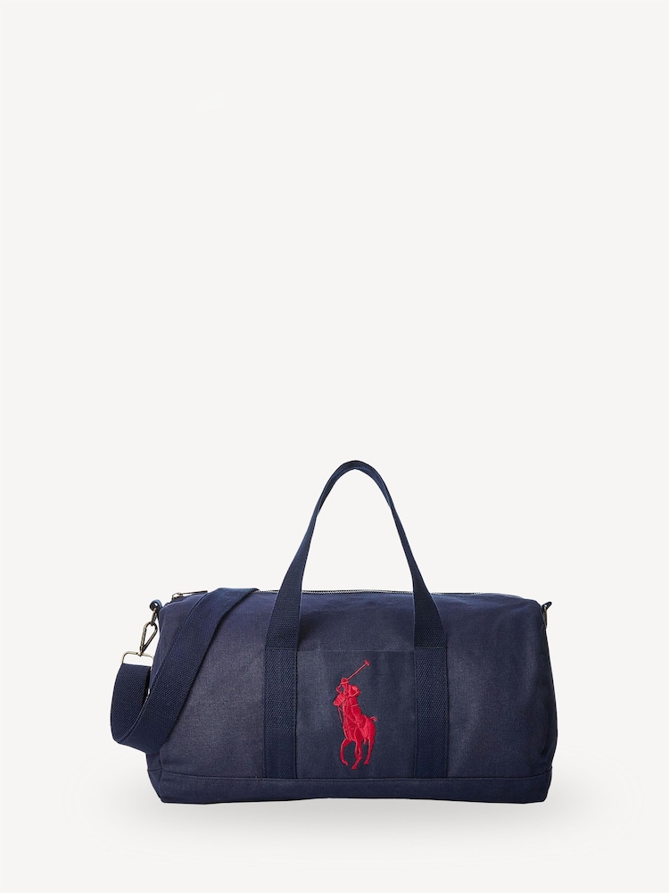Polo Ralph Lauren Navy Polo Player Duffle Bag - Image 1 of 10