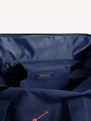 Polo Ralph Lauren Navy Polo Player Duffle Bag - Image 7 of 10