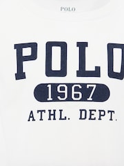 Polo Ralph Lauren Navy 100% Cotton Pyjama Set - Image 4 of 4