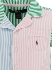Polo Ralph Lauren Multi 100% Cotton Pyjamas Set - Image 4 of 4