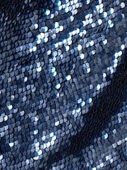 ILTA Sequinned One-Shoulder Maxi Dress - Image 6 of 6