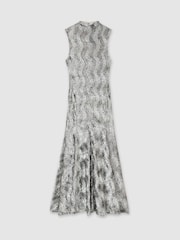 ILTA Keyhole-Back Sequinned Maxi Dress - Image 2 of 6
