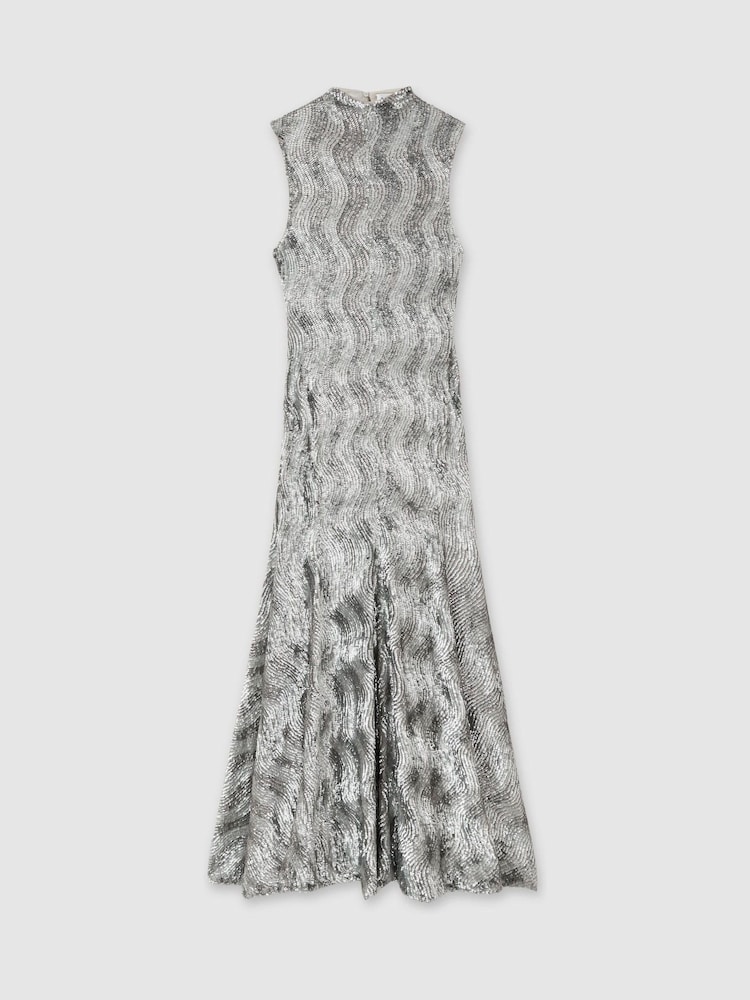 ILTA – Maxikleid mit Paillettenbesatz und Schlüssellochausschnitt hinten - Bild 2 von 6 ILTA – Maxikleid mit Paillettenbesatz und Schlüssellochausschnitt hinten - Bild 2 von 6