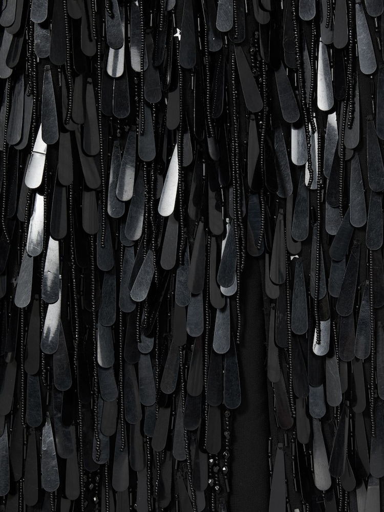 ILTA Sequinned and Beaded Halter-Neck Dress - Image 6 of 6