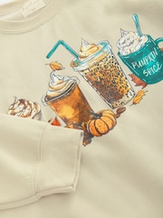 Neutral Pumpkin Latte Sweatshirt - Image 8 of 8