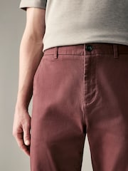 Borgoña claro - Corte slim - Chinos elásticos - Imagen 5 de 10