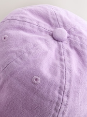 Lilac Purple Baseball 100% Cotton Cap (1-16yrs) - Image 4 of 4