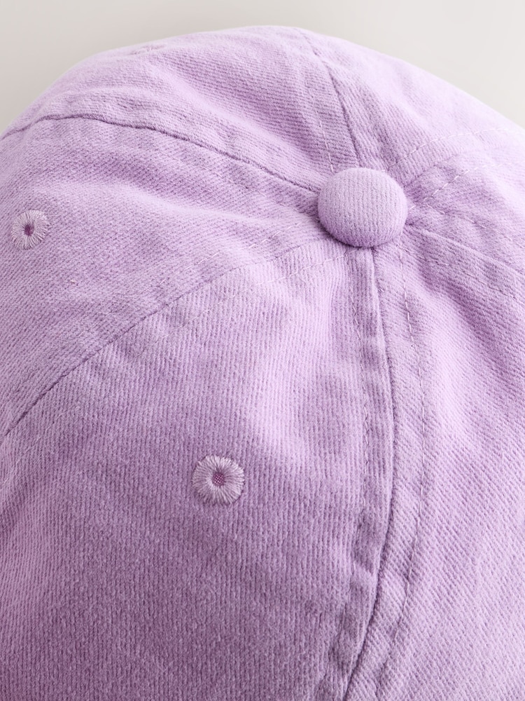 Lilac Purple Baseball 100% Cotton Cap (1-16yrs) - Image 4 of 4
