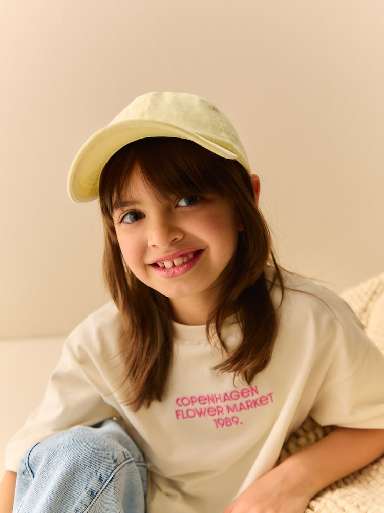 Gelb - Baseball-Cap aus 100 % Baumwolle (1–16Jahre) - Bild 1 von 5 Gelb - Baseball-Cap aus 100 % Baumwolle (1–16Jahre) - Bild 1 von 5