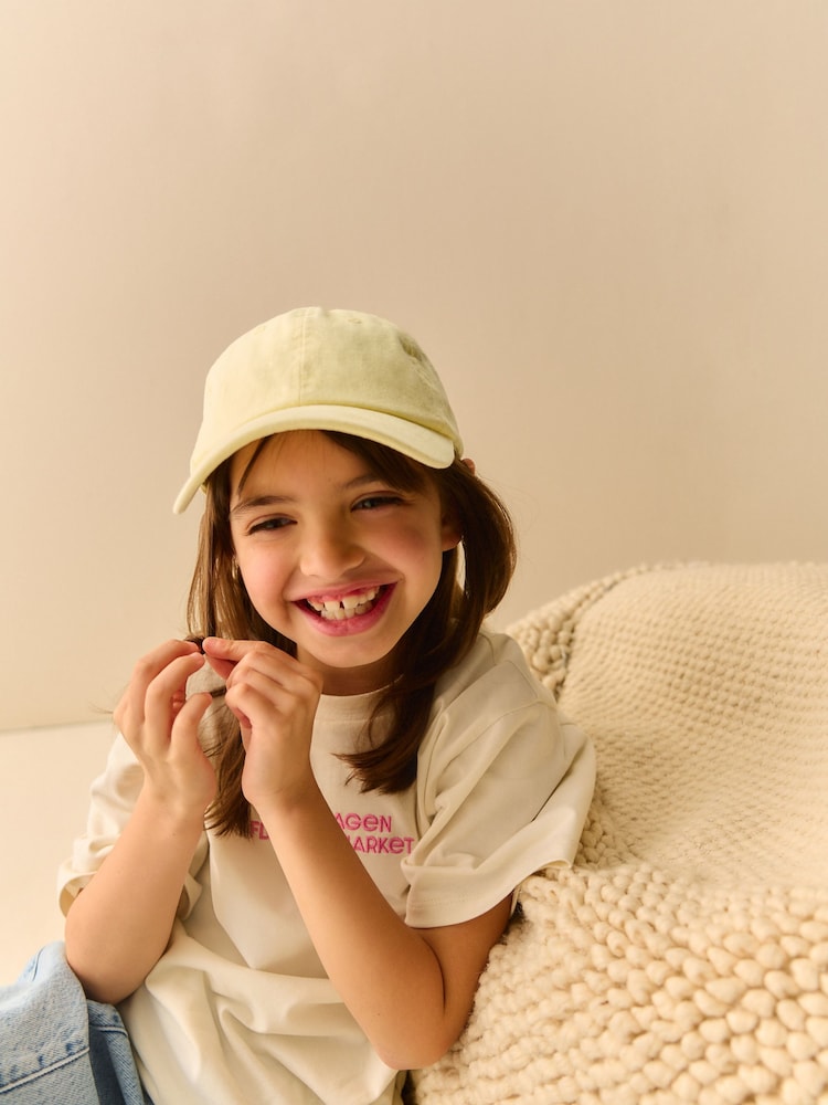 Gelb - Baseball-Cap aus 100 % Baumwolle (1–16Jahre) - Bild 2 von 5 Gelb - Baseball-Cap aus 100 % Baumwolle (1–16Jahre) - Bild 2 von 5