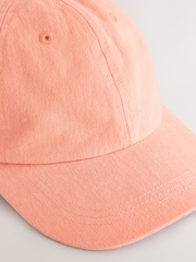 Naranja - Gorra de béisbol de algodón 100 % (1-16 años) - Imagen 4 de 5