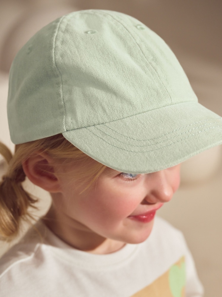 Verde salvia - Gorra de béisbol de algodón 100 % (1-16 años) - Imagen 1 de 5