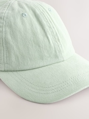 Verde salvia - Gorra de béisbol de algodón 100 % (1-16 años) - Imagen 4 de 5