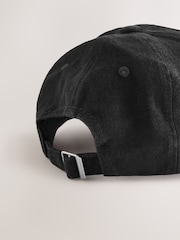 Black Baseball 100% Cotton Cap (1-16yrs) - Image 6 of 6