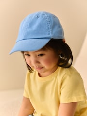 Blue Baseball 100% Cotton Cap (1-16yrs) - Image 1 of 5
