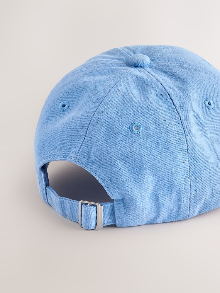 Blue Baseball 100% Cotton Cap (1-16yrs) - Image 5 of 5