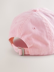 Pink Baseball 100% Cotton Cap (1-16yrs) - Image 3 of 3