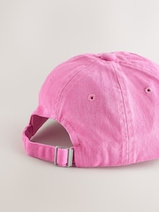 Bright Pink Baseball 100% Cotton Cap (1-16yrs) - Image 5 of 5