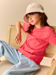 Cream 100% Cotton Bucket Hat (3mths-16yrs) - Image 2 of 4