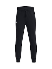 Under Armour Black Rival Fleece Youth Joggers - Image 1 of 2