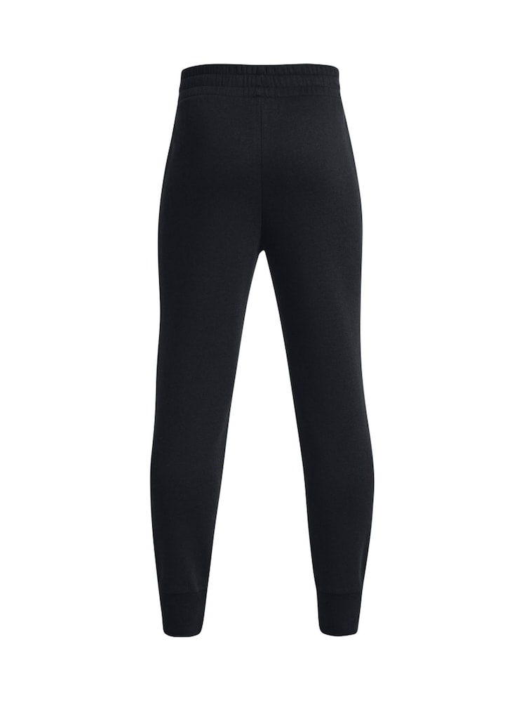 Under Armour Black Rival Fleece Youth Joggers - Image 2 of 2