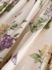 Laura Ashley Cream Floral Bubble Hem Dress - Image 10 of 11