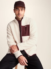 Tog 24 Cream Samson Thermal Sherpa Fleece Jacket - Image 4 of 7