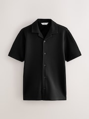 Negro/gris/neutro - Textured Coord Shirt And Shorts Set 3 Pack - Imagen 14 de 16