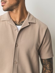 Negro/gris/neutro - Textured Coord Shirt And Shorts Set 3 Pack - Imagen 4 de 16