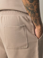 Negro/gris/neutro - Textured Coord Shirt And Shorts Set 3 Pack - Imagen 6 de 16