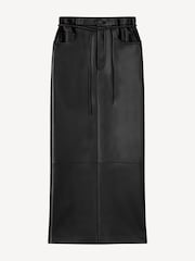 Nanushka Black Kadence Leather Maxi Skirt - Image 3 of 3