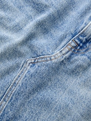 Mid Blue Denim Mini Skirt - Image 2 of 3