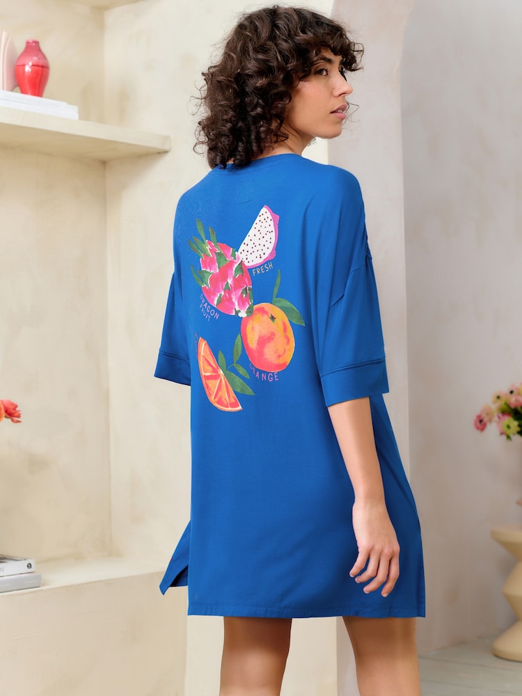 Bath & Body Works Blue Fruit Night T-Shirt - Image 2 of 3