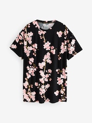 Bath & Body Works Black Japanese Cherry Blossom Night T-Shirt - Image 5 of 7