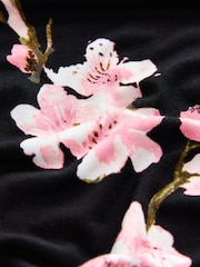 Bath & Body Works Black Japanese Cherry Blossom Night T-Shirt - Image 6 of 7