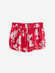 Bath & Body Works Red Japanese Cherry Blossom Short Sleeve Pyjama Set - Image 14 of 17