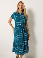 M&Co Dobby Kurzarm-Hemd-Kleid - Bild 1 von 6