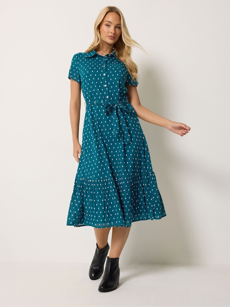 M&Co Dobby Kurzarm-Hemd-Kleid - Bild 2 von 6 M&Co Dobby Kurzarm-Hemd-Kleid - Bild 2 von 6