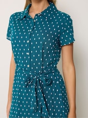M&Co Dobby Kurzarm-Hemd-Kleid - Bild 4 von 6