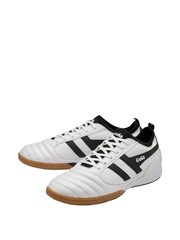 Gola White Mens Ceptor TX Microfibre Lace-Up Football Trainers - Image 2 of 4