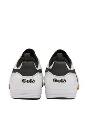 Gola White Mens Ceptor TX Microfibre Lace-Up Football Trainers - Image 3 of 4