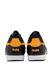 Gola Black Mens Ceptor TX Microfibre Lace-Up Football Trainers - Image 3 of 4